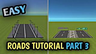 ️Roads Tutorial Part 3 Simple Sandbox 2️