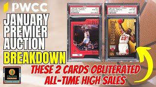 PWCC January Premier Auction Recap - All Time Records Broken - Good & Bad