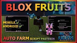 BLOX FRUITS Script Mobile UPDATE 21 AUTO FARM | DF MASTERY | KITSUNE EVENT | SEA EVENT | RACE V4