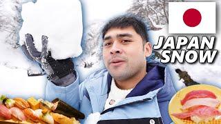 JAPAN Snow FOOD Trip  w/ PAPA + SUSHI in Kanagawa!