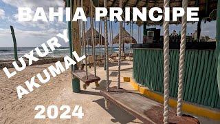 Bahia Principe Luxury Akumal Walkaround 2024 Cancun Mexico All-Inclusive Beach Vacation