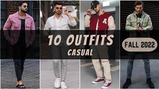 10 Latest Fall Casual Outfit Ideas For Men 2022 | Men's Fashion 2022 | Fall 2022