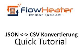 JSON zu CSV Konvertierung