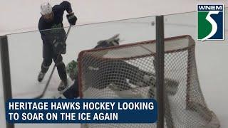 Heritage Hawks hockey looking to soar in the ice again