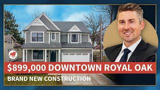 WALK TO DOWNTOWN ROYAL OAK! | NEW CONSTRUCTION @ $899,000