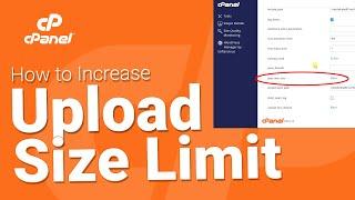 How to Increase Upload File Size in cPanel | Post Max Size #cpanel