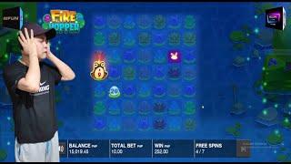 304X at the very first bonus buy. FIRE HOPPER - Push gaming with #jolibet @slotgamingtv