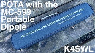 A Good POTA Option? Testing the JNCRADIO MC-599 Portable Dipole!