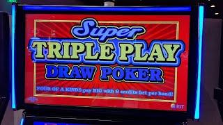 Super Triple Play Draw Poker at Rio