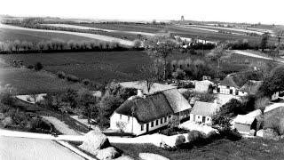 Ærø -  Her 237 gamle luftfotos fra det idylliske Ærø, Danmark, med fokus på huse på landet.