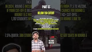 TNEA 2025 Round 3: Best Colleges for Below 150 Cutoff | Smart Choice Filling Tips Explained