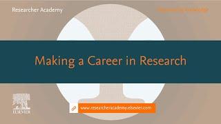 Making a Career in Research