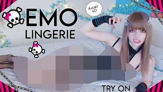 EMO LINGERIE *try on haul*