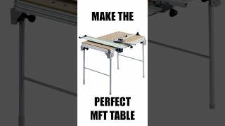 Build your own perfect #festool #MFT table that you can store away when not needed 