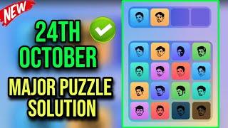 24 October Major puzzle durov Solved Today |Major Daily combo card 24 October |Major Puzzle Solution