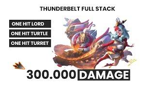 Hero ML dengan Damage Tersakit (Edith Thunderbelt)