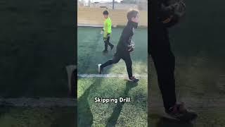 Skipping Drill #football #goalkeepers #soccer #soccerdrills #bestgoalkeeper #shorts