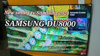 UNBOXING & REVIEW NEW SMART TV SAMSUNG DU8000‼️