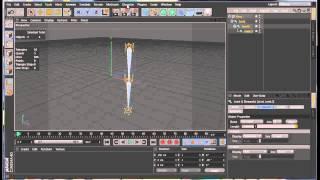 Основы построения суставов (Joint-tool) в Cinema 4D.