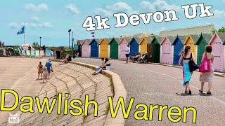 Dawlish Warren Beach  4K Devon UK #beach #walkingtour #devon #uk