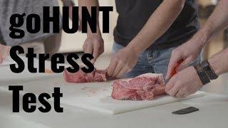 Putting hunting knives through the ringer — goHUNT Gear Stress Test