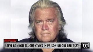 Steve Bannon Leaves Prison After Teaching 'Civics' To Fellow MAGA Inmates