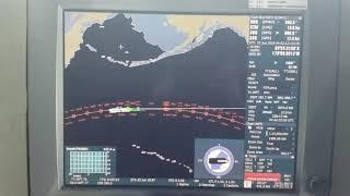 Vlcc passing meridian of 180 degrees , east to west !