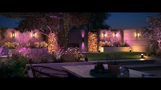 Philips Hue Smart Low Voltage Outdoor Lighting Setup