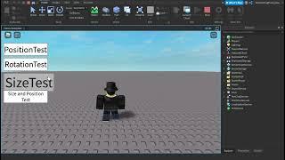 tween size and position test roblox studio