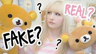 FAKE or REAL Rilakkuma - How to tell the difference?