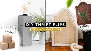 DIY THRIFT FLIP ROOM DECOR with XO, Macenna