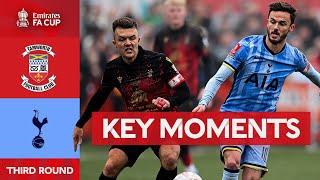 Tamworth v Tottenham Hotspur | Key Moments | Fourth Round | Emirates FA Cup 2024-25