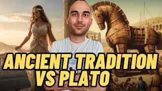 Destiny and Oracle of Delphi: culture of Greeks vs Plato