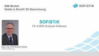 SOFiSTiK Tutorial Teil 5 - Statik in Revit 3D Berechnung