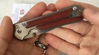 Chris Reeve Knives - Small 21 Bloodwood Inlay SOLD