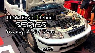 1996 Ph16a VTi Engine install, Start-up & First Drive after Rebuild