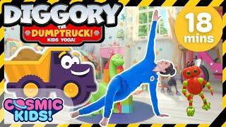 Diggory the Dumptruck | A Cosmic Kids Yoga Adventure!