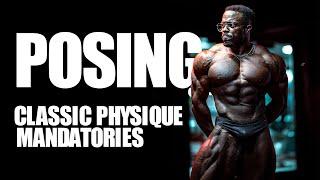 POSING WITH RUFF DIESEL | Classic Physique Mandatories explained | Posing Tutorial