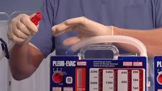 Pleur-evac® A-6000-08LF Chest Drainage System - Overview & Setup