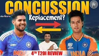 Concussion Replacement? || 4th T20I Review || Suman Tirumalasetti || Sumans Dugout || Strikers