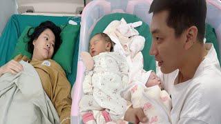 Thuy has given birth to a baby: Tuan is happy to be a father / SUNG A PAO