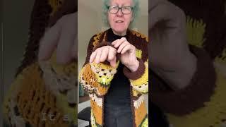 Crochet a cardigan #happyhippycardigan #crochet #freepattern #cardigan