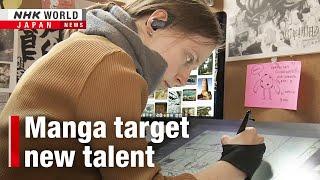 Overseas manga artists make their mark in JapanーNHK WORLD-JAPAN NEWS