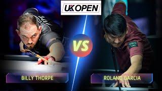 BILLY THORPE VS ROLAND GARCIA | 2024 UK OPEN #billiards #9ballpool #nineball #highlights #ukopen