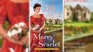 Marry in Scarlet by Anne Gracie (Marriage of Convenience #4) | Royalty Romance Audiobook