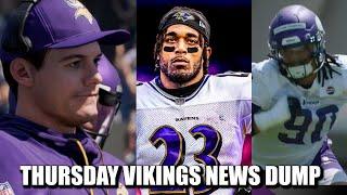 Minnesota Vikings News Dump (6.19.2025) | KOC in Madde, Jaire in Purple, Rookie Reporting Date