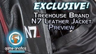 EXCLUSIVE! Treehouse Brand N7 Leather Jacket Preview