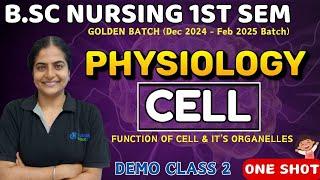 CELL PHYSIOLOGY in hindi | bsc nursing 1st sem | PHYSIOLOGY BSC NURSING | PHYSIOLOGY LECTURE