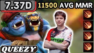 7.37c - Queezy OGRE MAGI Hard Support Gameplay - Dota 2 Full Match Gameplay