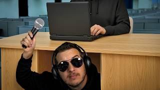 Hidden Microphone in Scam Call Center